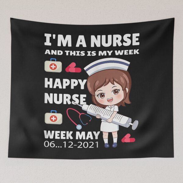 Item preview, Womens I Am A Nurse And This Is My Week Shirt Happy Nurse Week 2021 designed and sold by zellaplrnli.
