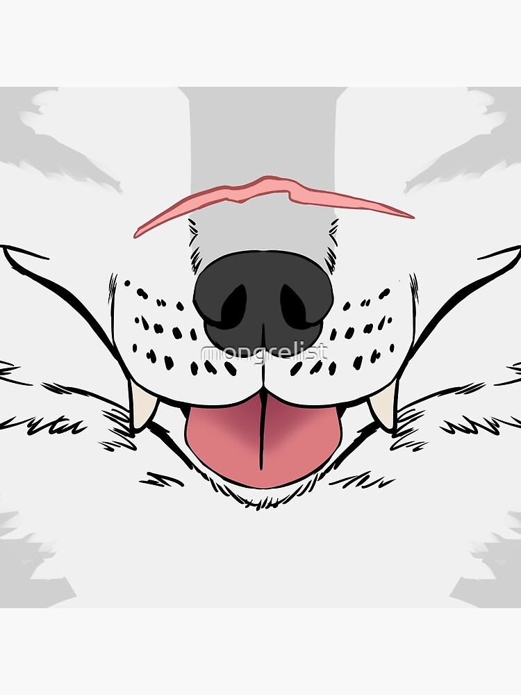 Thumbnail 3 of 3, Pin, Wolfric Blep designed and sold by mongrelist.