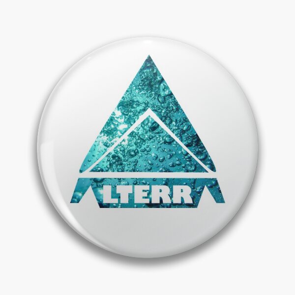 Item preview, Alterra de subnautica - Water pattern logo designed and sold by am-L.