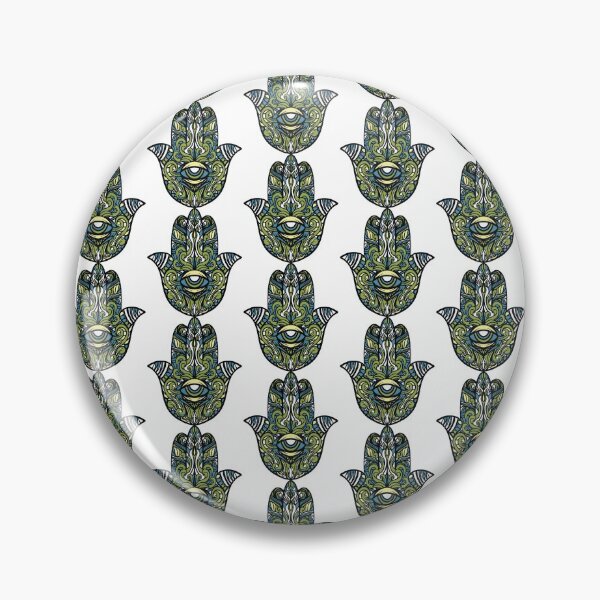 Item preview, Green Hamsa designed and sold by Pixeo.