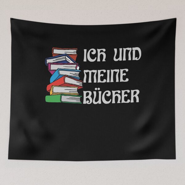 Item preview, ICH UND MEINE BUeCHER designed and sold by Spirit-Designs.