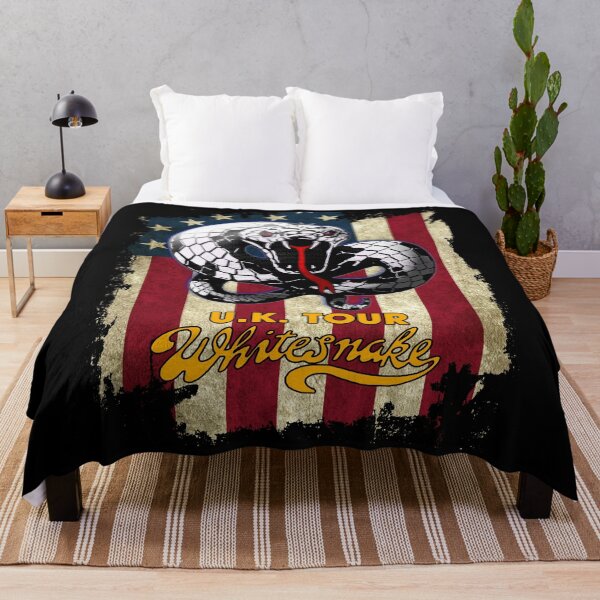 Item preview, Flag america whitesnake art band gift for fans designed and sold by Hmtart.