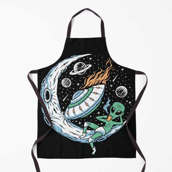 Item preview, Alien Stranded Moon Illustration designed and sold by Peekonet.