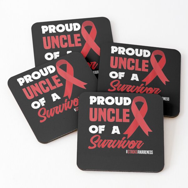 Item preview, Proud Uncle Of A Survivor Stroke Warrior Stroke Awareness Gift  designed and sold by mchargue12.