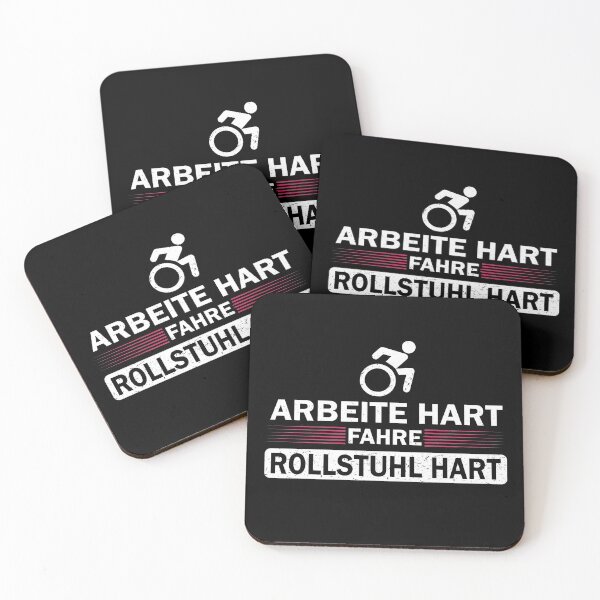 Artikelvorschau, ARBEITE HART FAHRE ROLLSTUHL HART entworfen und verkauft von Spirit-Designs.