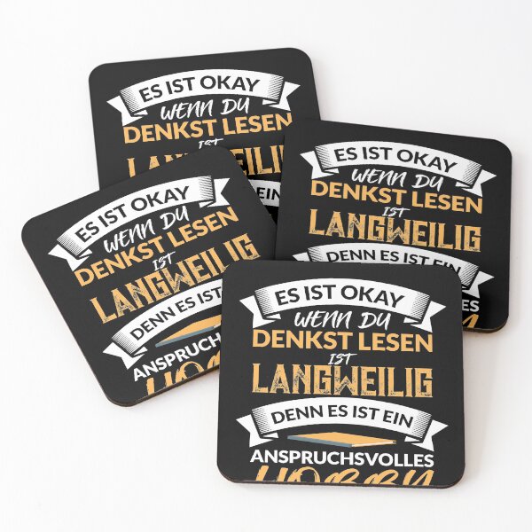 Artikelvorschau, ES IST OKAY WENN DU DENKST LESEN IST LANGWEILIG entworfen und verkauft von Spirit-Designs.