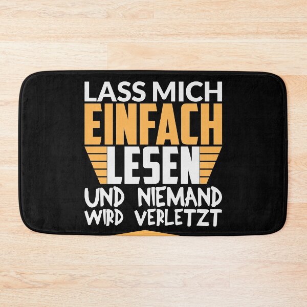 Artikelvorschau, LASS MICH EINFACH LESEN UND NIEMAND WIRD VERLETZT entworfen und verkauft von Spirit-Designs.
