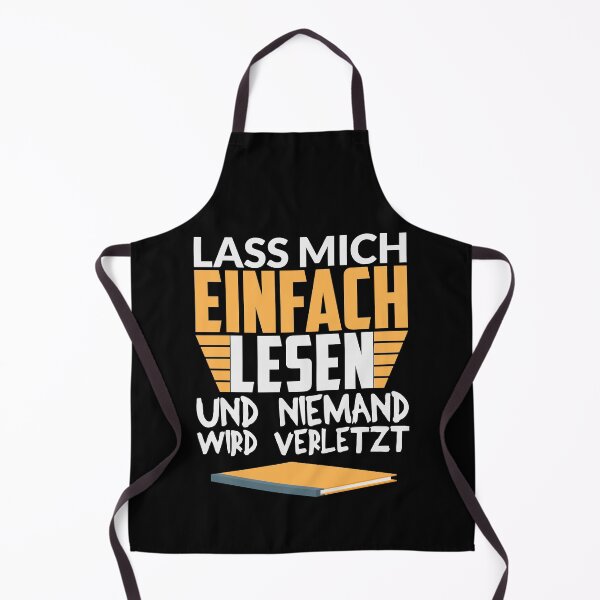 Item preview, LASS MICH EINFACH LESEN UND NIEMAND WIRD VERLETZT designed and sold by Spirit-Designs.