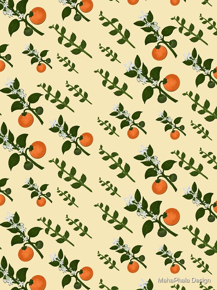 Minty Orange Wear by MahaphalaDesign