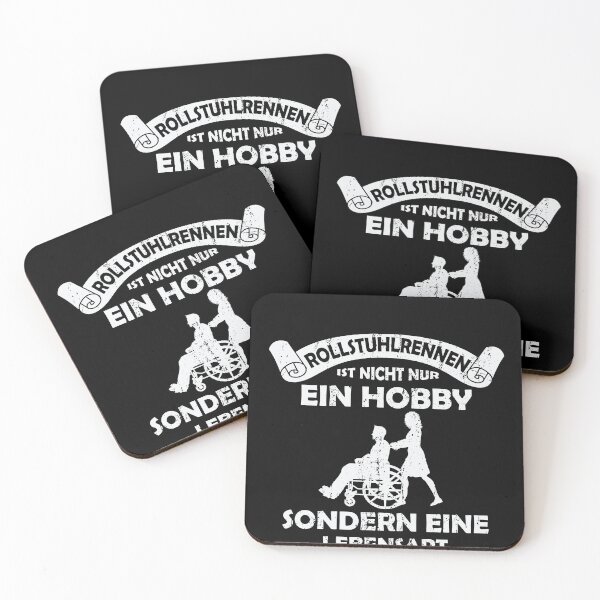 Item preview, ROLLSTUHLRENNEN IST NICHT NUR EIN HOBBY designed and sold by Spirit-Designs.