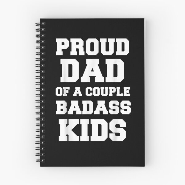 Item preview, Proud Dad Of A Couple Badass Kids Dad Of 2 Funny Fathers Day Gift  designed and sold by mchargue12.