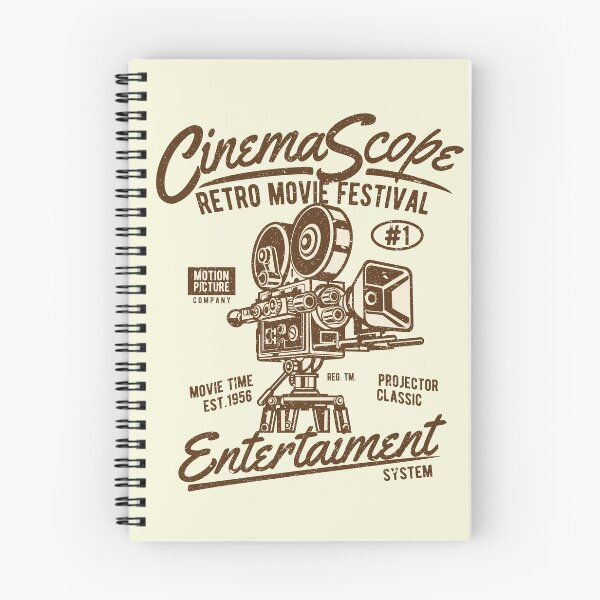 Item preview, Motion Pictures. Cinema Scope. Retro Movie Festival. Classic Projector. designed and sold by wkyip79.