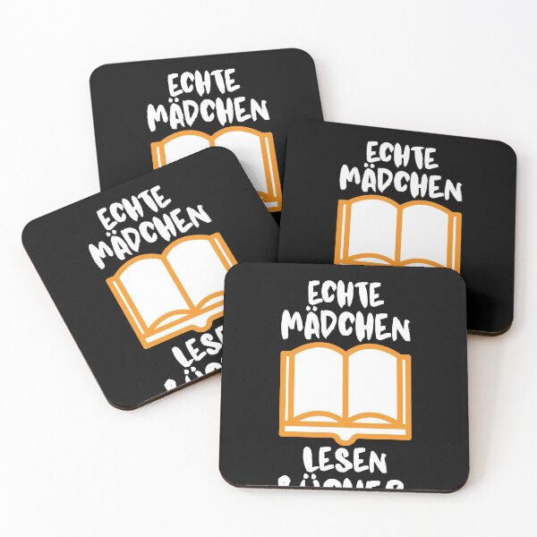 Item preview, ECHTE MAeDCHEN LESEN BUeCHER designed and sold by Spirit-Designs.