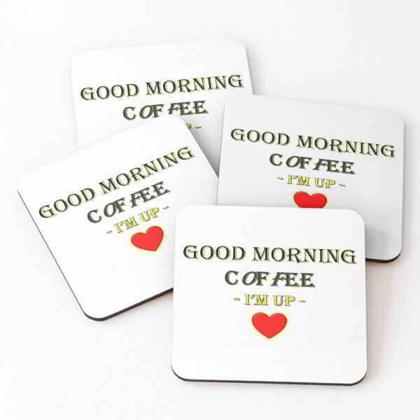 Artikelvorschau, Guten Morgen Kaffee - ich bin wach! entworfen und verkauft von Designs à la Sonia.