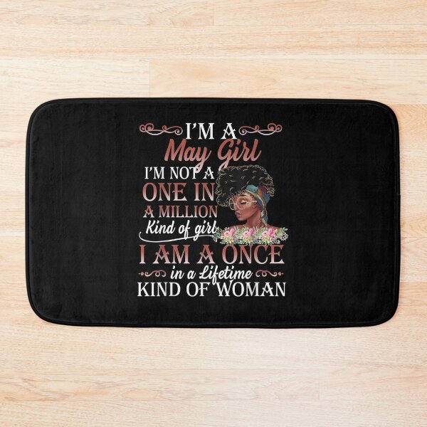 Item preview, I Am A May Girl May Girl Afro Black Women Melanin Gift  designed and sold by mchargue12.