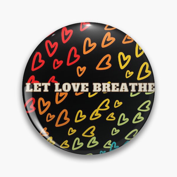 Item preview, Let Love Breathe designed and sold by PaintedCanvas.