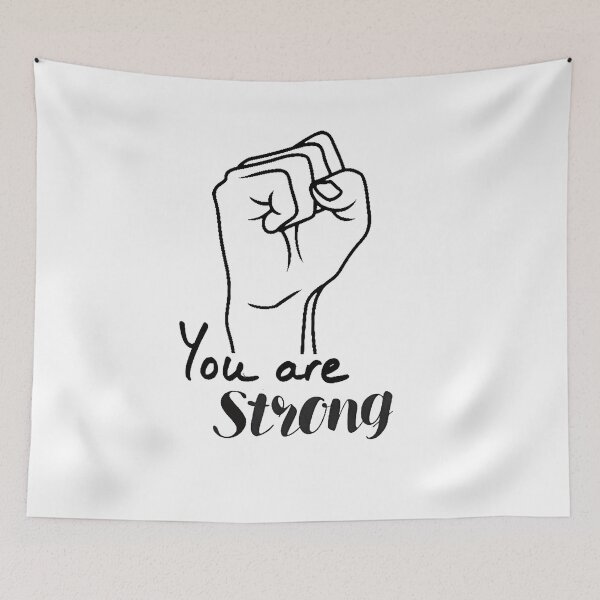 Item preview, You are Strong Motivational Quotes designed and sold by Ashan Perera.