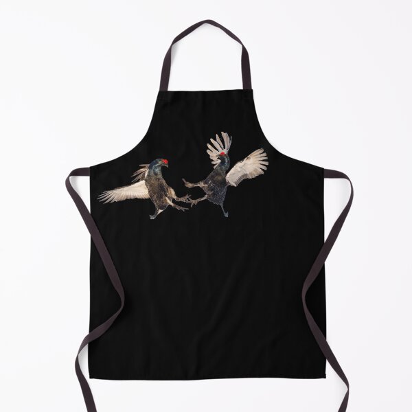 Item preview, Fighting cocks, fighting black cocks designed and sold by Ingo Gerlach.