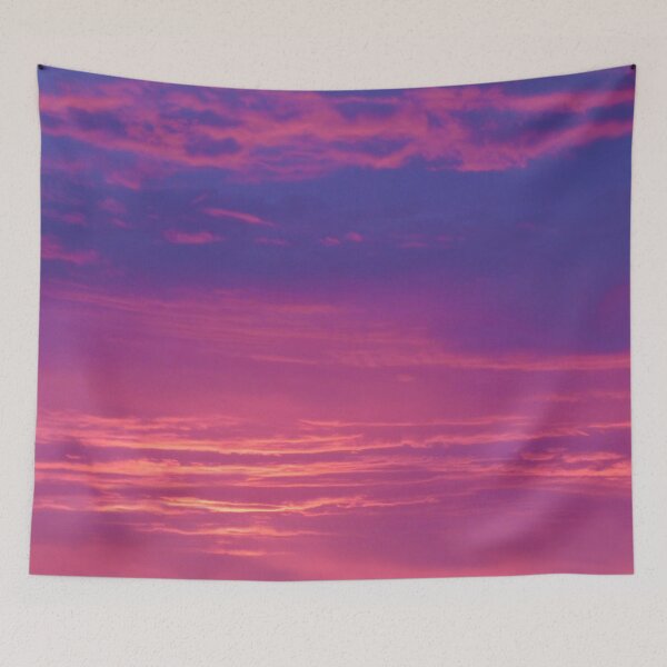 Item preview, Pink Purple and Blue Sunset - Summer Cloudy Sky Gradient designed and sold by leiriin.