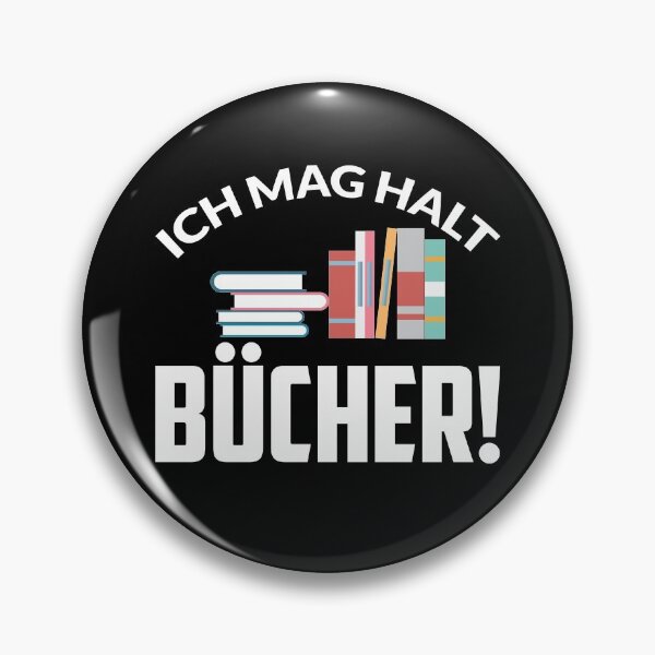 Item preview, ICH MAG HALT BUeCHER designed and sold by Spirit-Designs.