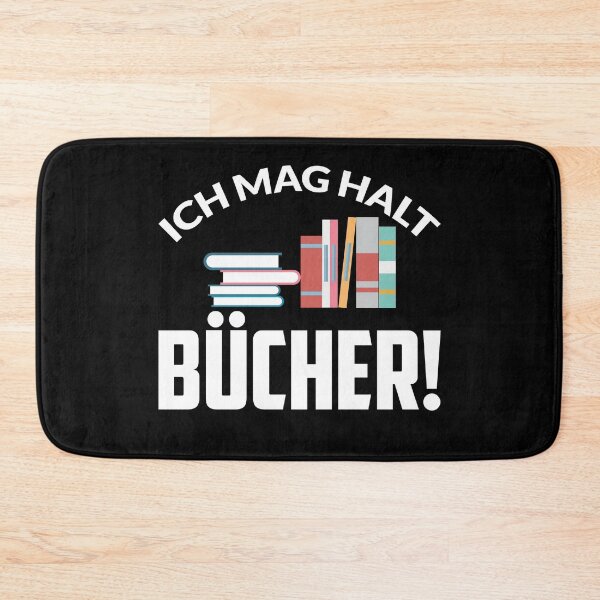Item preview, ICH MAG HALT BUeCHER designed and sold by Spirit-Designs.