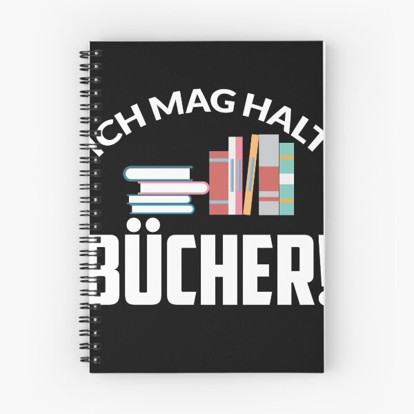 Item preview, ICH MAG HALT BUeCHER designed and sold by Spirit-Designs.