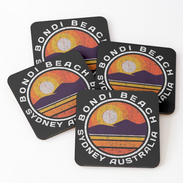 Item preview, Bondi Beach Retro Distressed designed and sold by isalvatore.