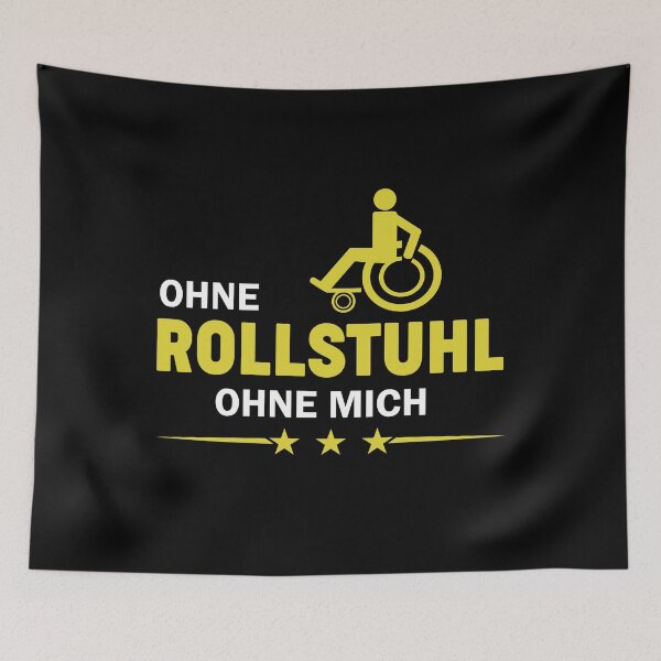 Artikelvorschau, OHNE ROLLSTUHL OHNE MICH entworfen und verkauft von Spirit-Designs.