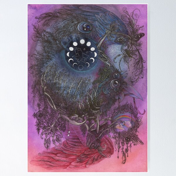 Item preview, Night Bird designed and sold by Anna Oparina.