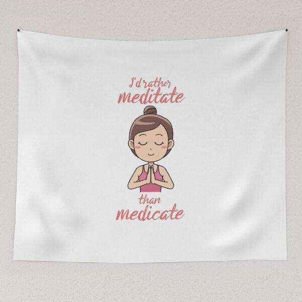 Item preview, Meditate/Medicate designed and sold by Lime Milk.