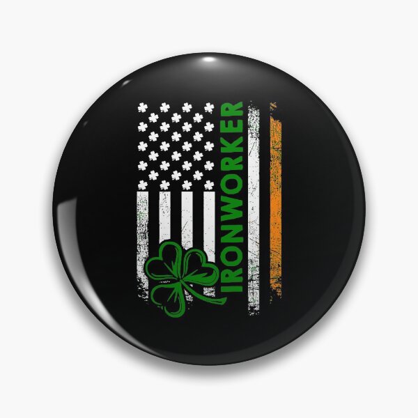 Item preview, I'M An Irish Ironworker Shirt Ironworker T-Shirt designed and sold by zubakbrita.
