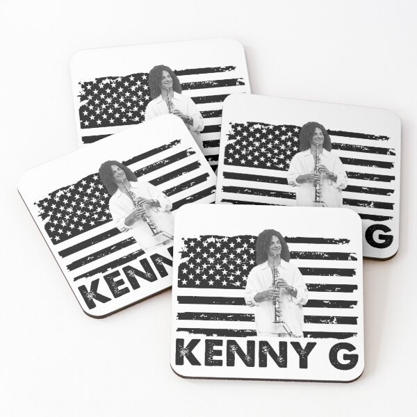 Item preview, Retro American Flag Kenny G Music Gift designed and sold by jwyman.