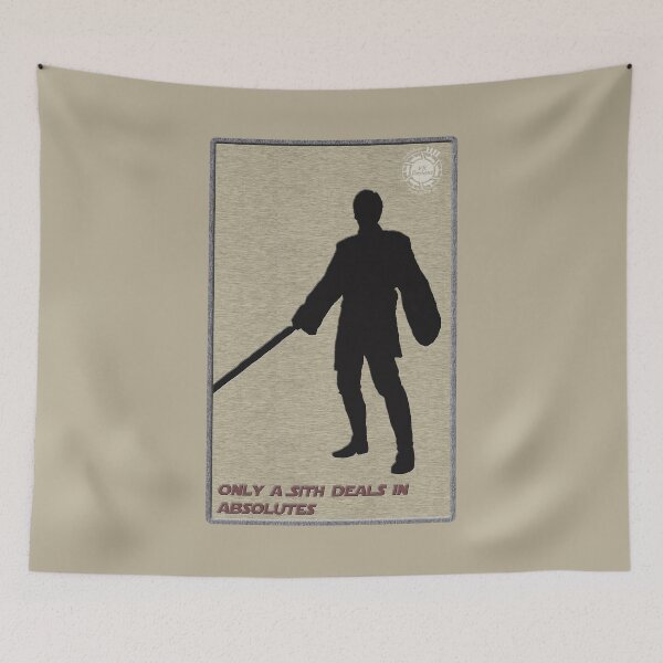 Item preview, Only A Sith Deals in Absolutes Card designed and sold by Visual Resolutions.