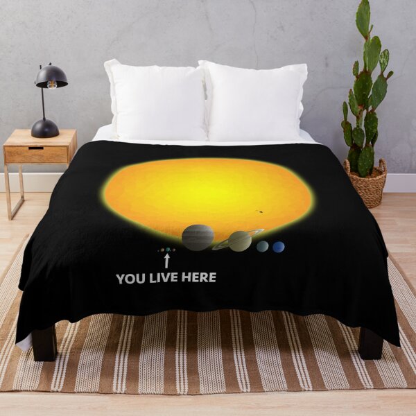 Item preview, You Live Here | Solar System designed and sold by AstroPic-Store.