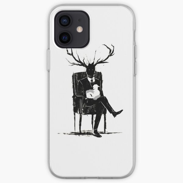 Hannibal Lecter NBC Stag Antlers Lamb iPhone Soft Case
