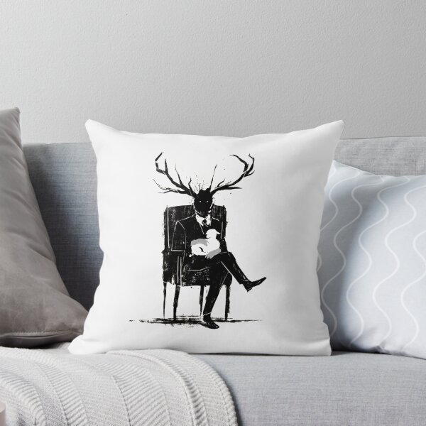 Item preview, Hannibal Lecter NBC Stag Antlers Lamb designed and sold by nekhebit.