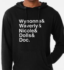 Wynonna Earp Namen Leichter Hoodie