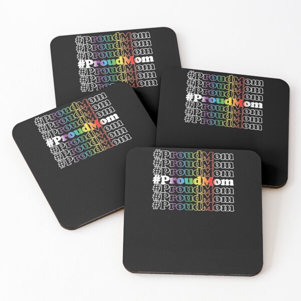 Item preview, Proud Mom Trendy Hashtag Lgbt Rainbow Supportive Mom Gift  designed and sold by mchargue12.