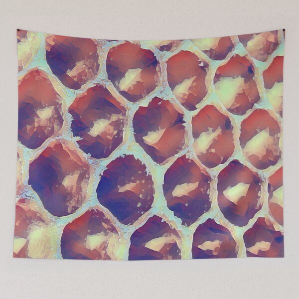 Item preview, GALATHI Honeycomb Painting designed and sold by Galathi Designs.