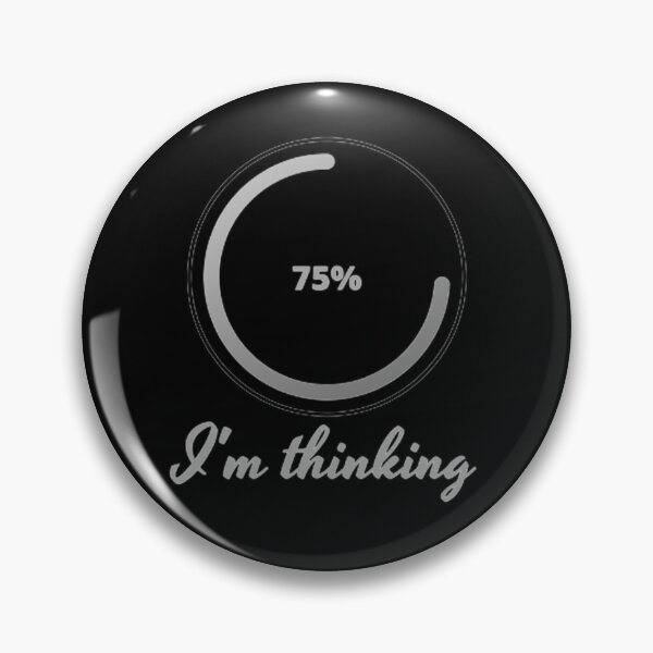 Item preview, I'm Thinking loading  designed and sold by Design optimism ★★★★★.