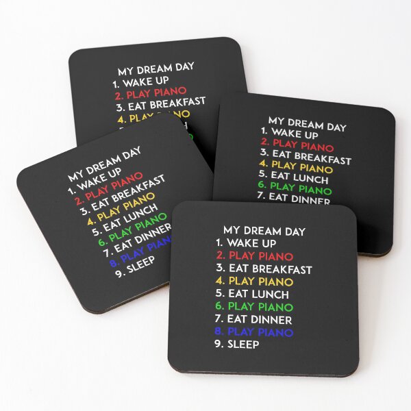 Item preview, Play Piano My Dream Day  designed and sold by kerimeart.