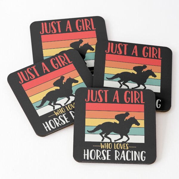 Item preview, Horse Racing Retro designed and sold by CreativeGiftShp.