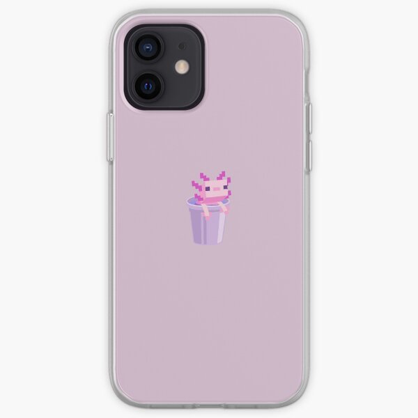 Minecraft Axolotl iPhone Soft Case