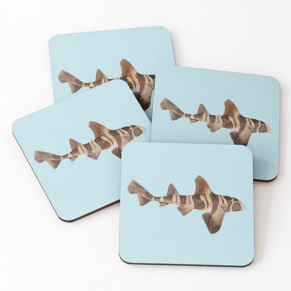 Item preview, JAPANESE BULLHEAD SHARK-Heterodontus japonicus designed and sold by BEATRIZ ABAITUA.