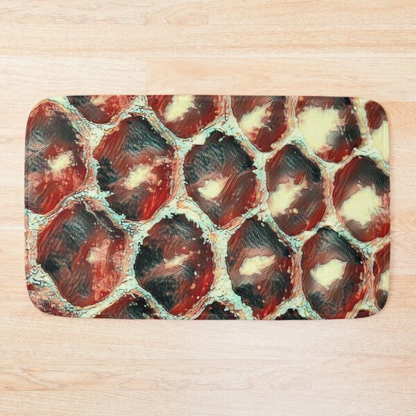 Item preview, GALATHI Honeycomb Red designed and sold by Galathi Designs.
