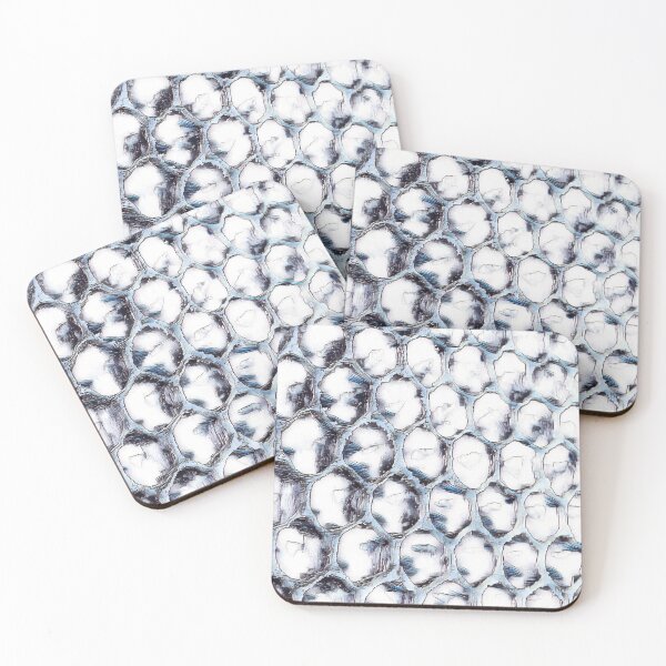 Item preview, GALATHI Honeycomb White designed and sold by Galathi Designs.
