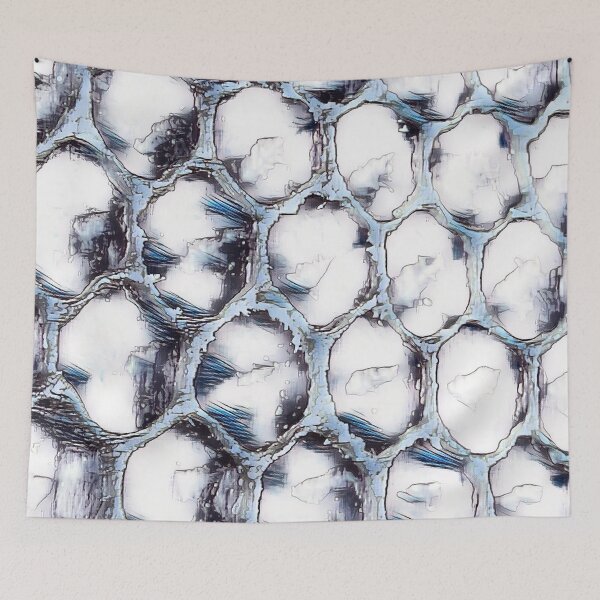 Item preview, GALATHI Honeycomb White designed and sold by Galathi Designs.
