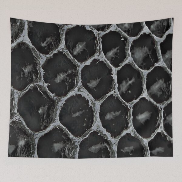 Item preview, GALATHI Honeycomb Black designed and sold by Galathi Designs.