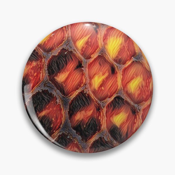 Item preview, GALATHI Honeycomb Flames designed and sold by Galathi Designs.