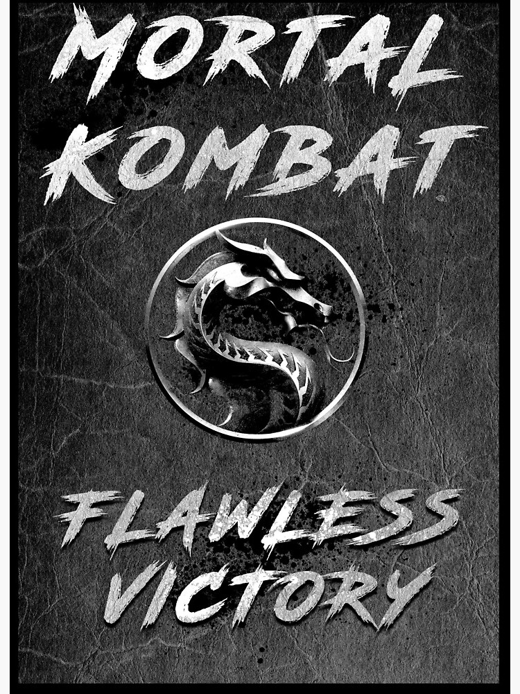Flawless Victory | Mortal Kombat | Mortal Kombat 11 | Art Board Print